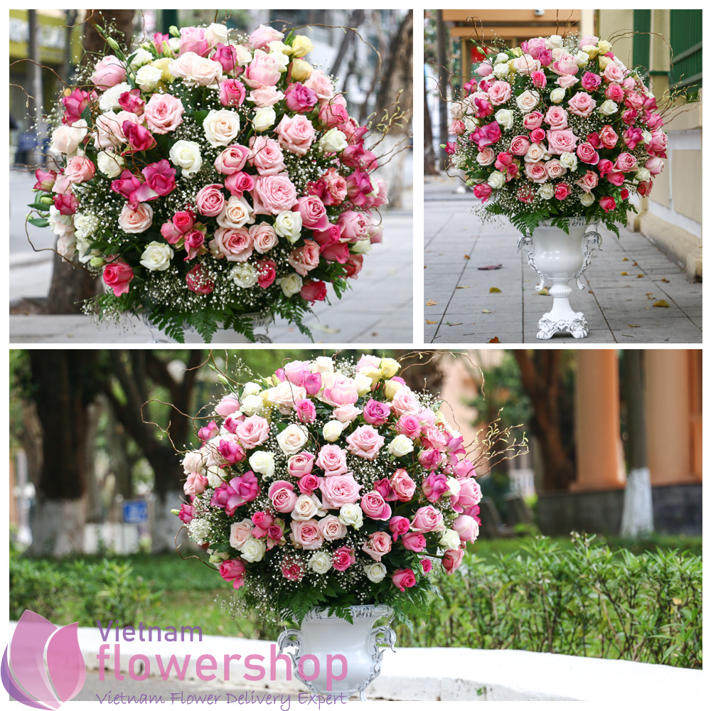 Buying Vietnam luxury flowers for delivery