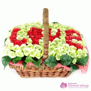 99 roses same day delivery in Vietnam