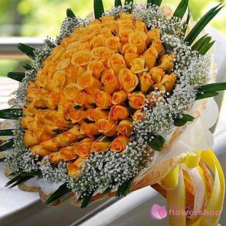99 yellow roses bouquet Vietnam