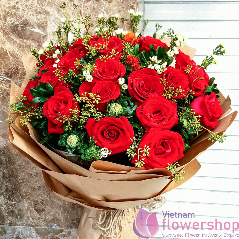 Send Christmas flowers to Vietnam