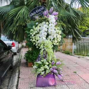 Condolence funeral flower delivery Vietnam
