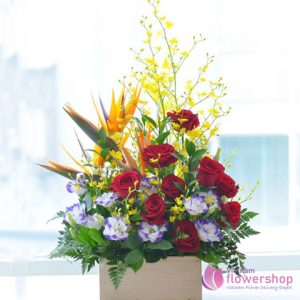 Beautiful flowers for new day