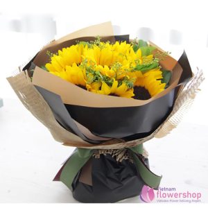 Beautiful sunflowers delivery to girlfriend