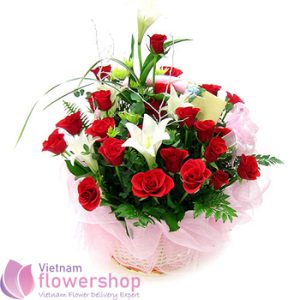 Flowers for birthday in Vietnam