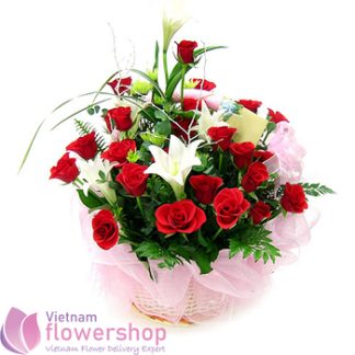 Flowers for birthday in Vietnam