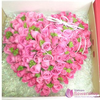 Flower box in Hanoi city Vietnam