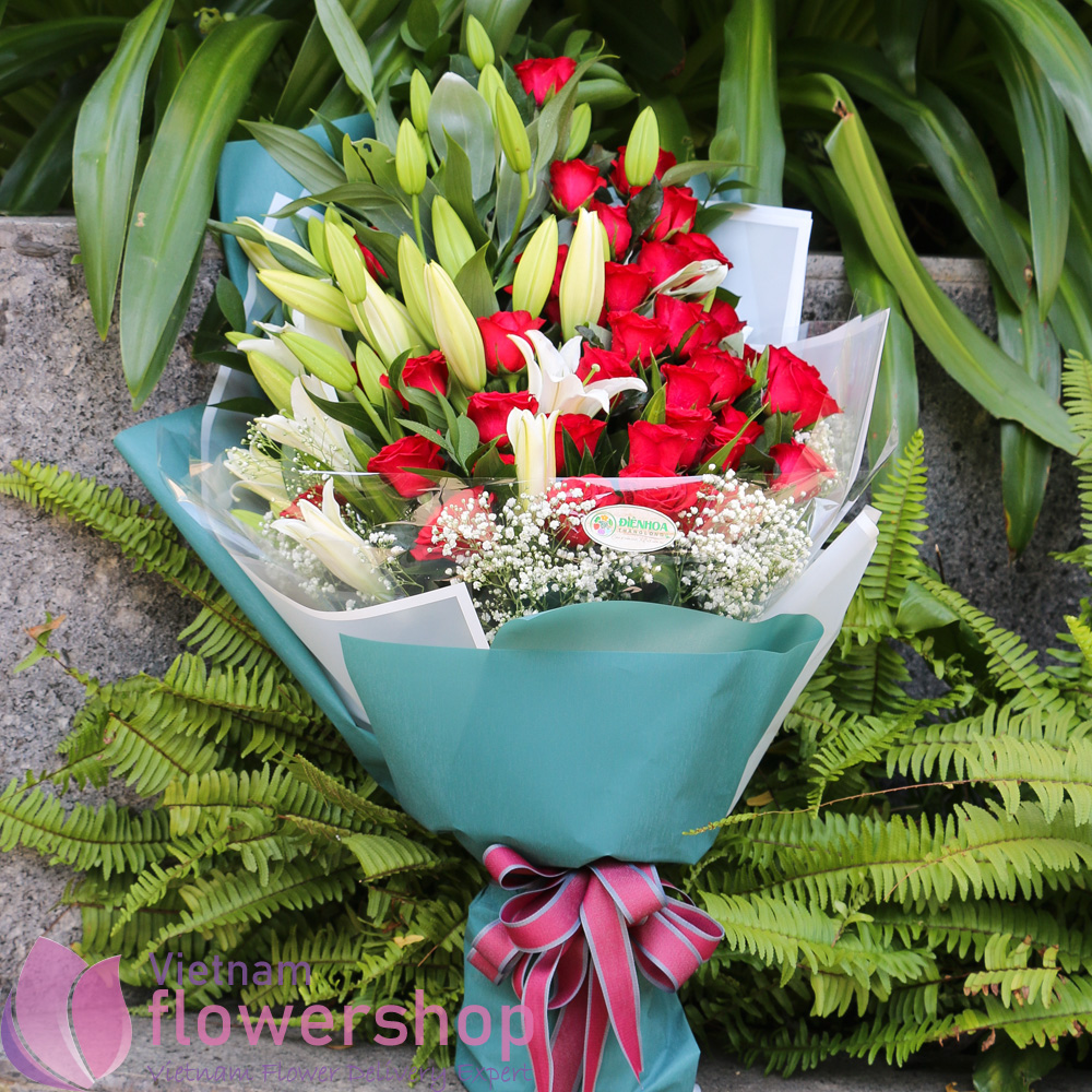 Flowers for birthday in Vietnam
