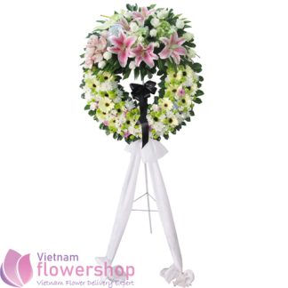 Flowers for funeral in Hanoi