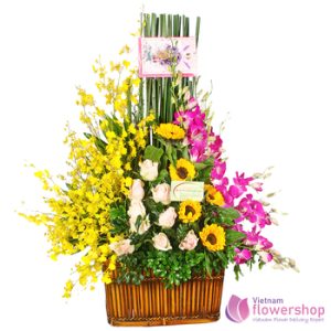 Good flower shop in Da Nang city