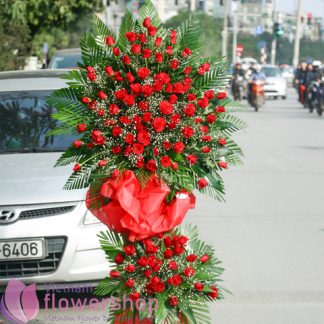 Grand opening flowers to Haiphong city
