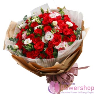 Hanoi love flowers same day delivery
