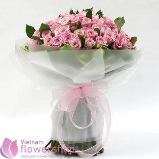 Online love flowers delivery in Hanoi Vietnam