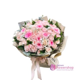 Lovely bouquet online for someone in Vietnam