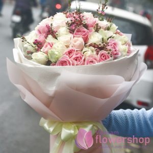Lovely bouquet for someone in Vietnam