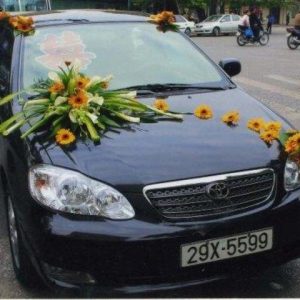 XH006-Wedding Flower Car