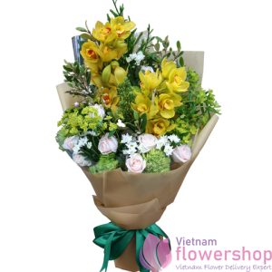 Send flowers bouquet to Saigon Vietnam