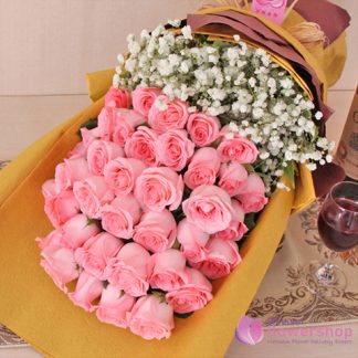 Sweet flowers for love in Vietnam