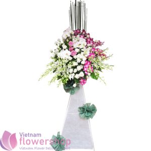 Sympathy flowers delivery online to Vietnam