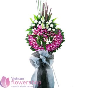 Sympathy flowers next day delivery in Vietnam