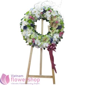 Vietnam beauty funeral flowers for delivery