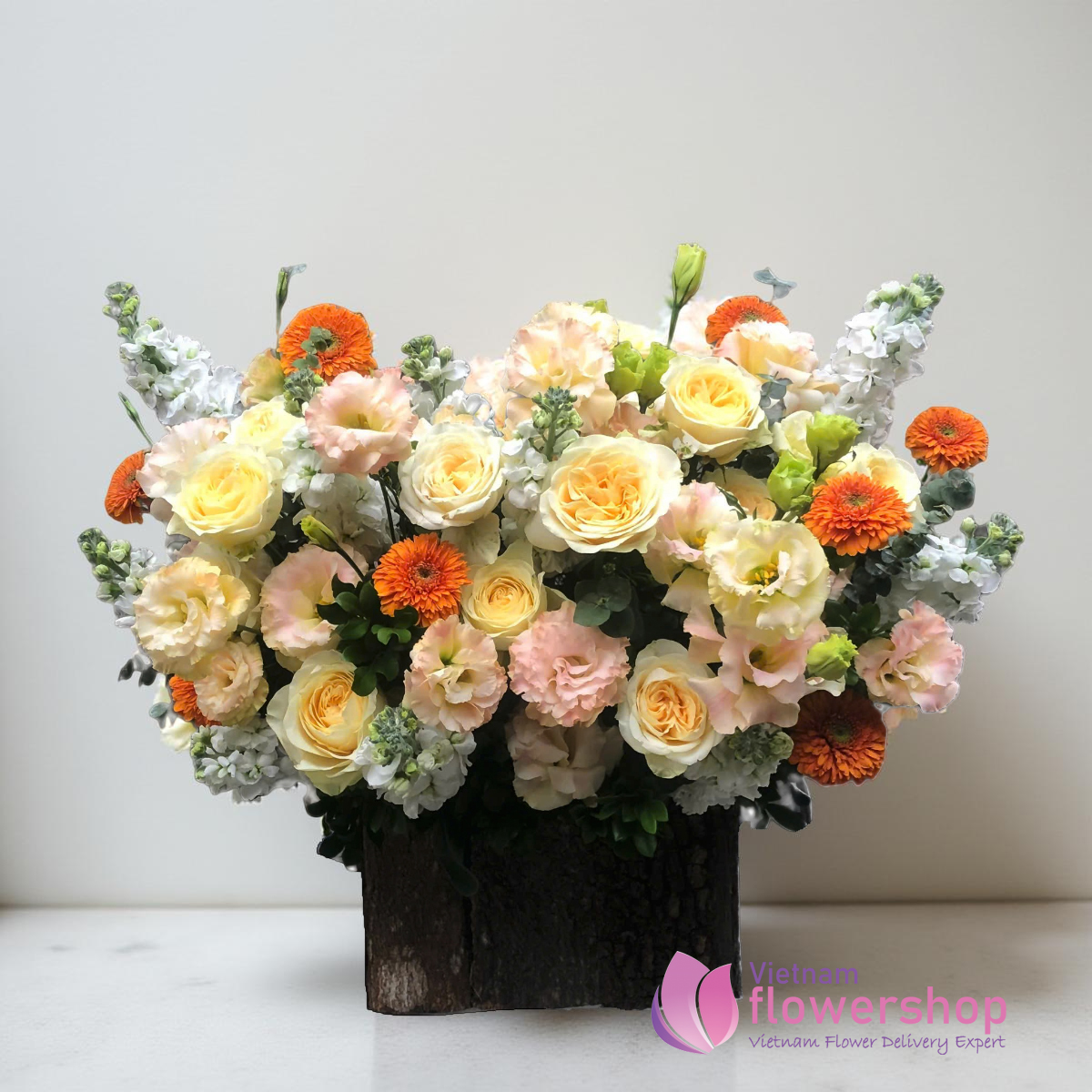 Online Vietnam flower delivery same day