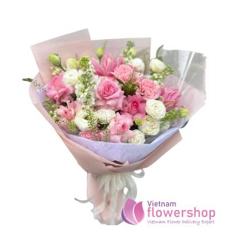 Love flower online free delivery Vietnam