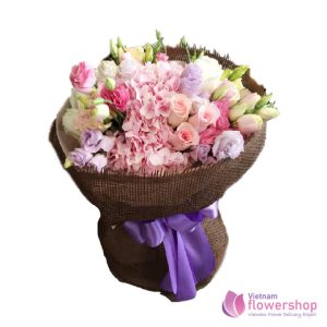 Vietnam Sweet flowers bouquet for loving