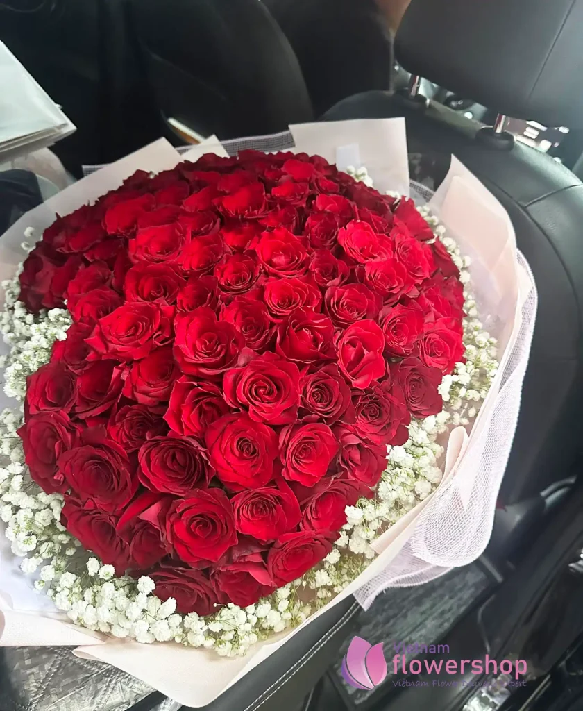 Fast flower delivery service in Hai Phong, Vietnam